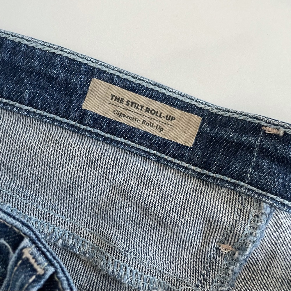 AG Stilt Cigarette Roll-Up Jeans Size 28 - Picture 5 of 6